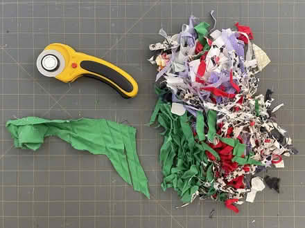 Photo of Shredded fabric for punching bag (Baseline and Beaumaris) #1