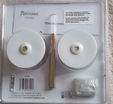 Photo of free Crystal mortice knobs for a large door (Top Amersham HP6) #1