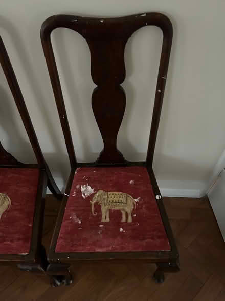 Photo of free 3 antique 1920s chairs (Trumpington Ward CB2) #4