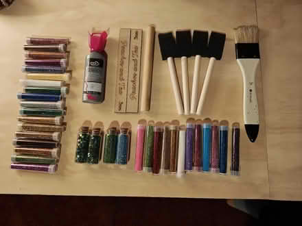 Photo of free Glitter and other crafty bits (Salford, M3) #1