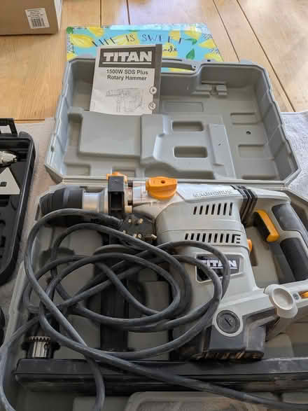Photo of free Titan 1500w rotary hammer (Camberley GU15) #2