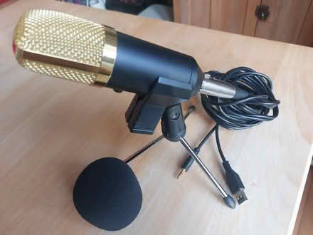 Photo of free Mic and mic stand (Eskbank EH22) #1