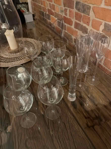 Photo of free Gin, Wine & Champagne Glasses (Knutsford, Cheshire) #1