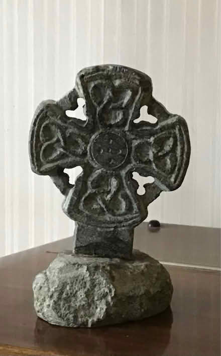 Photo of free Stone Celtic cross - small (CV32 lillington) #1