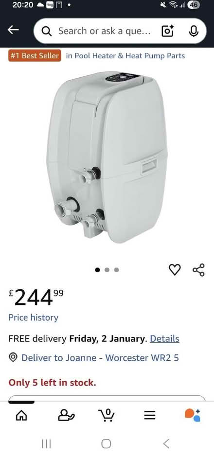 Photo of free Lazy spa heater (Worcester WR2) #1