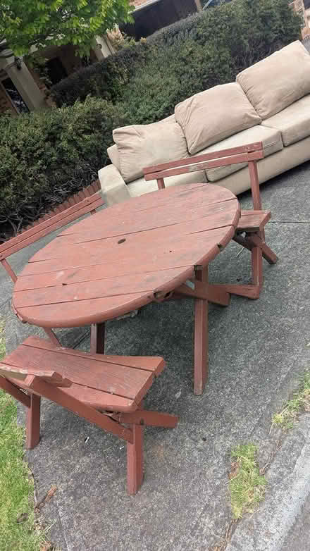 Photo of free Comfy couch three person (Cairnlea Drive) #4