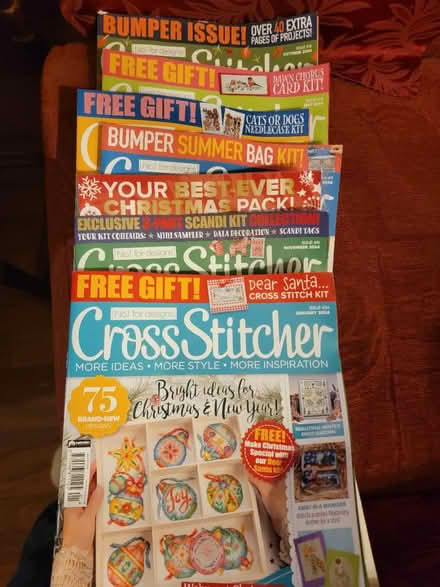 Photo of free 6 Cross Stitcher Magazines (BH21 near Wimborne) #3