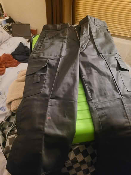 Photo of free Mens black combat trousers (Enfield EN3) #3