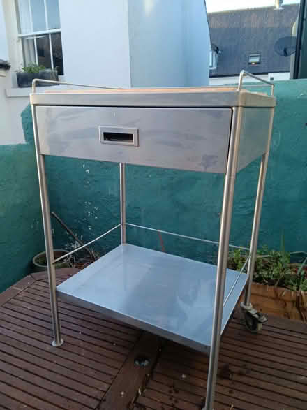 Photo of free Metal Butcher's Trolly With Draw and Chopping Board (Hanover BN2) #4