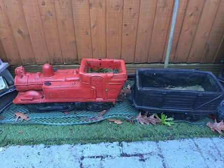 Photo of free Train planter (Bourne) #1