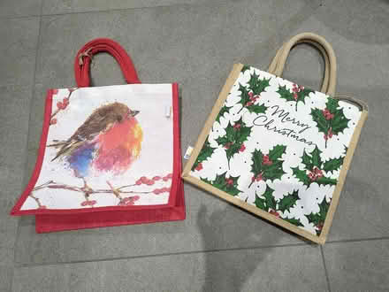 Photo of free 2 x Christmas tote bags (South Hitchin, SG4 9) #1