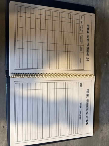 Photo of free Boat logbook (Britannia) #4
