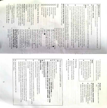 Photo of free Electric carving/bread knife (Cookridge LS16) #1