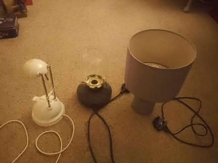 Photo of free 3 lamps (Harrogate. HG1.) #1