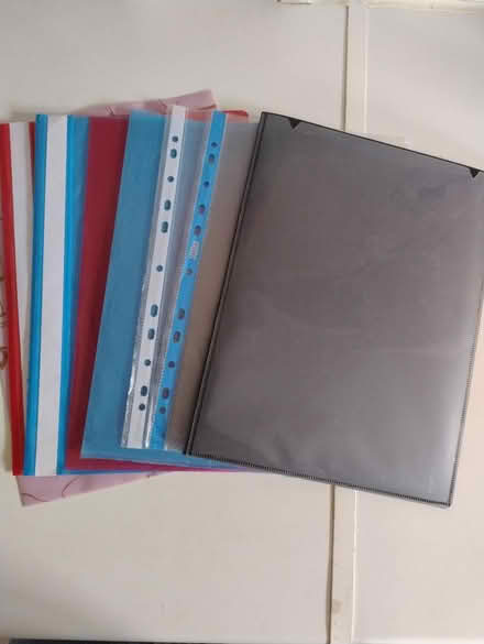 Photo of free Plastic wallets and folder (North Kensington W10) #1