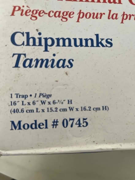 Photo of free Humane trap (Sprowston (NR7)) #2