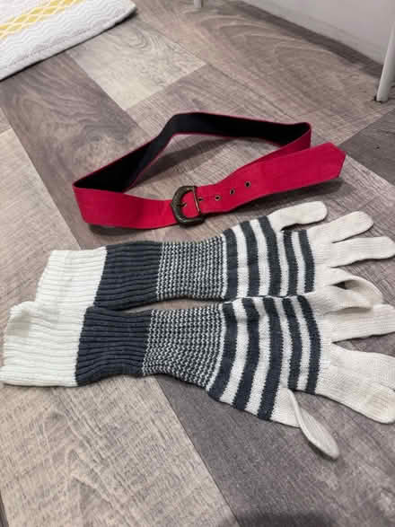 Photo of free Belt & gloves (GL3) #1