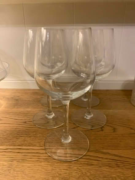 Photo of free 5 Large IKEA Wine Glasses (Bakewell DE45) #1