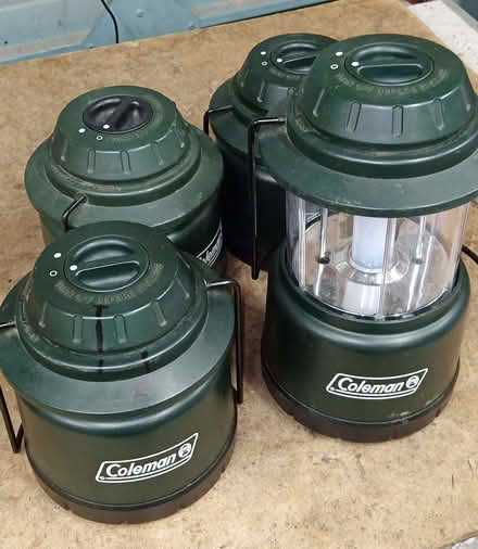 Photo of free Coleman camping lanterns (Titchfield PO14) #1