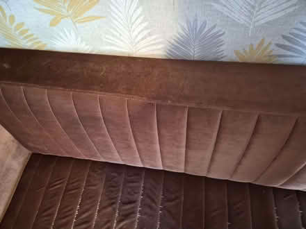 Photo of free Brown velvet style sofabed (Widford CM1) #4