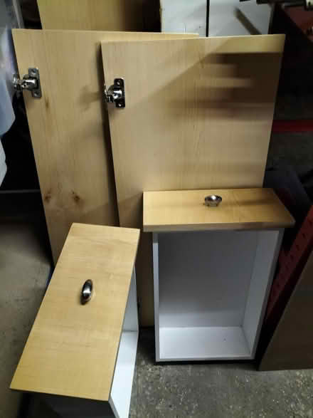 Photo of free 4 Cupboard Doors 2 Drawers/Fittings (Hilsea Portsmouth PO2) #1