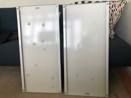Photo of free Two white magnetic noticeboards (Thames Ditton KT7) #2