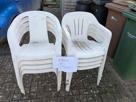 Photo of free Garden chairs (Kingston Bagpuize OX13) #1