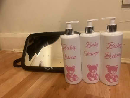 Photo of free Baby car mirror and reusable bottle (NW10 Harlesden) #1