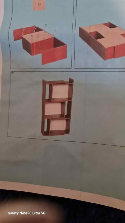 Photo of free Flat-packed shelf unit (Foxwood YO24) #2