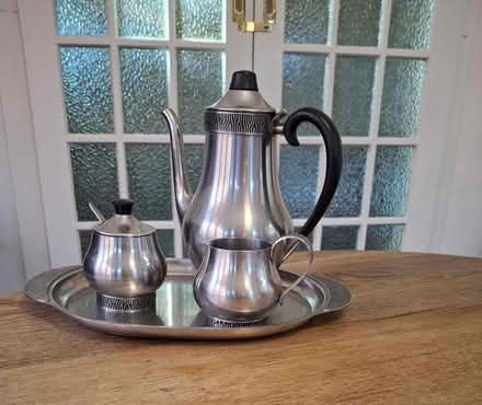 Photo of free Grosvenor pewter Coffeeset (Ivanhoe near Heidelberg Rd.) #1