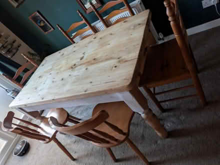 Photo of free Pine Dining table only (Clermiston EH4) #4