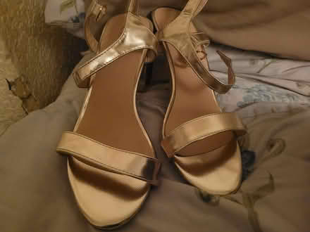 Photo of free Gold block heels (Enfield EN3) #1