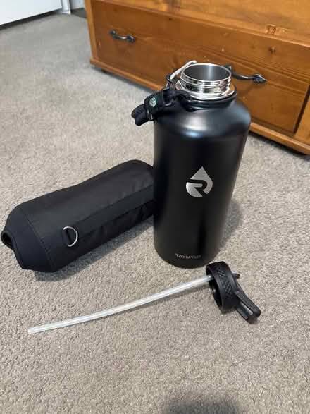 Photo of free Large Water Bottle with Cover (Countryside) #1