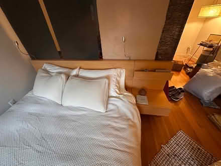 Photo of free Queen Bed Frame & Mattress (Marin) #2