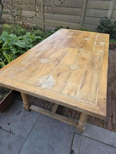 Photo of free Vintage wood table (N15 next to Chestnuts Park) #2