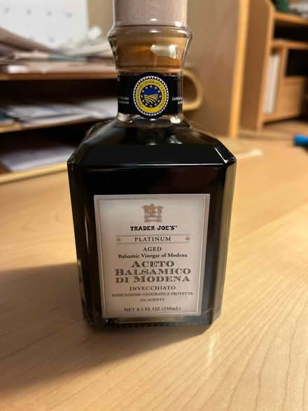 Photo of free Trader Joes Balsamic Vinegar (west of Watertown Square) #1