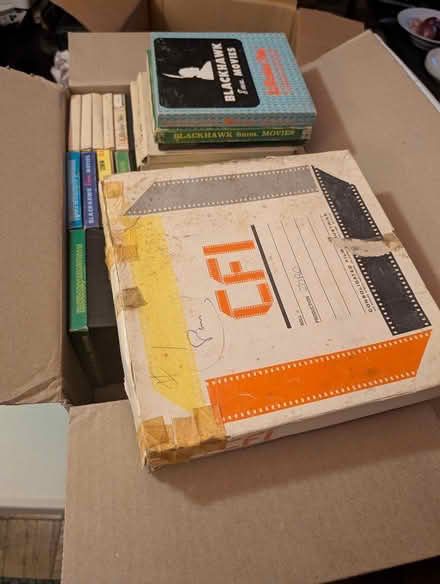 Photo of free Box of 40-50 Blackhawk 8mm Films (Herald Square, Manhattan) #2