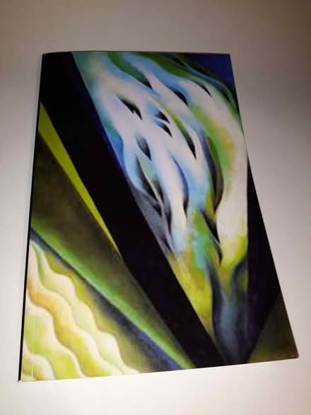 Photo of free A5 notebook, Georgia O'Keefe cover (Moortown LS17) #1