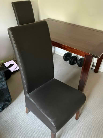 Photo of free Dining table with 4 chairs (Croham CR2) #2