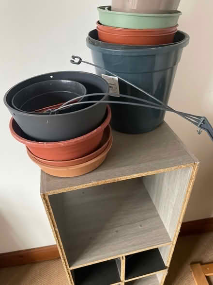 Photo of free Plastic plant pots various sizes (Avening GL8) #1
