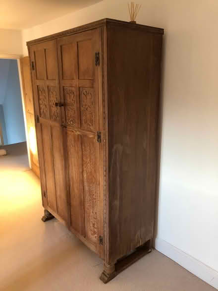 Photo of free Wooden wardrobe (Great Bardfield, CM7) #2