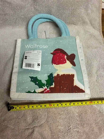 Photo of free Small Waitrose "winter juco reusable bag" (Chippenham SN15) #1