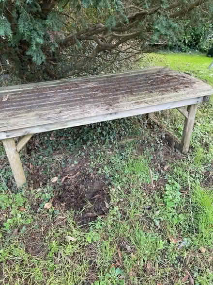 Photo of free Large wooden table (Woking) #1