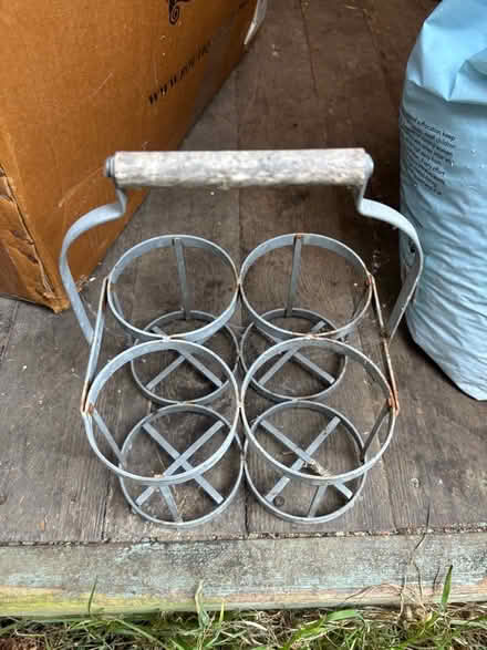 Photo of free Metal glass milk Bottle holder (New Marston OX3) #1