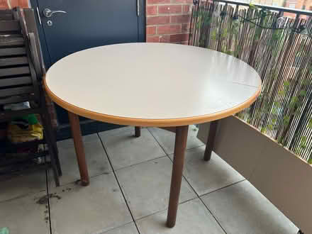 Photo of free Round dining table (N20 whetstone) #1