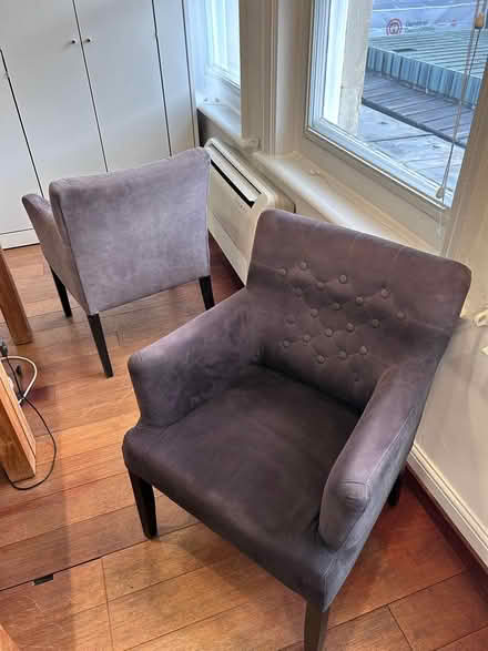Photo of free 6 armchairs (SW1 near Oxford Circus) #1