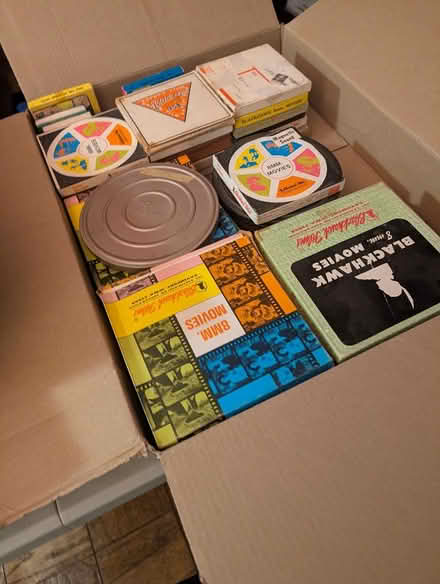 Photo of free Box of 40-50 Blackhawk 8mm Films (Herald Square, Manhattan) #3