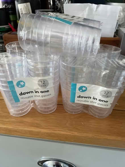 Photo of free Plastic shot glasses (RH12) #1