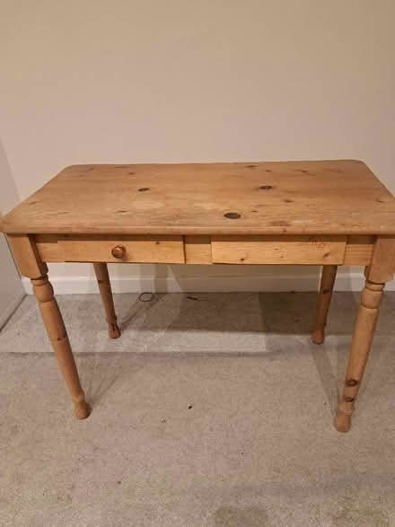 Photo of free Wooden desk/side table (Weston) #1