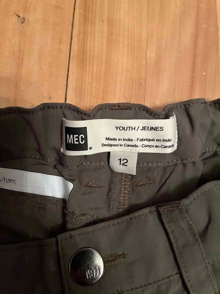 Photo of free Youth size 12 hiking pants (Hintonburg) #2